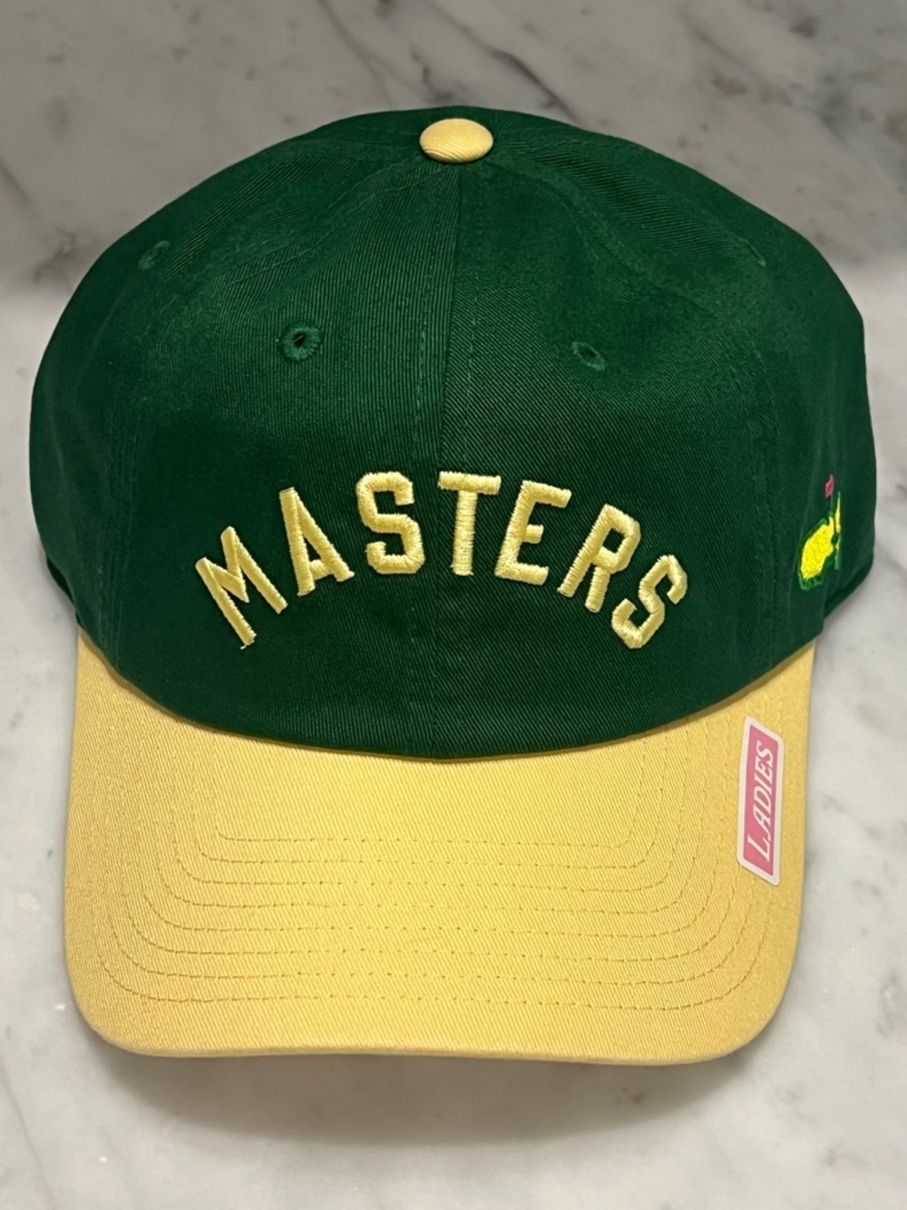 Masters Green and Yellow Cap - Ladies